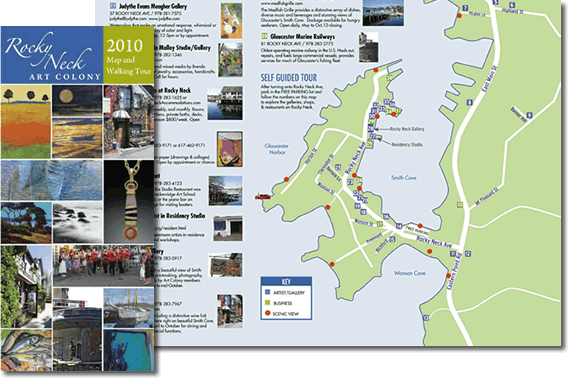 Rocky Neck Art Colony brocbure